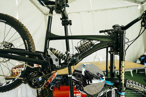 Lapierre 722 prototype with data acquisition, Cairn WC, 2014