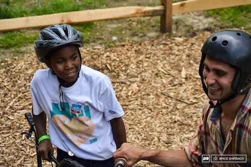 BMX pros and kids who are new to the sport had the opportunity to connect during the grand opening celebration.