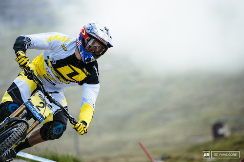 Gee Atherton committed to win another Ft. Bill round.