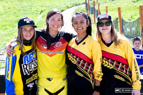 This ladies were the only four women to race the Western Open course and provincials; Kyleigh Stewart, Danice Uyesugi, Darlene Paranaque, Angie Lowen.