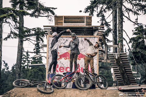 The trio that loves to push the limits, meets again at the three steps of glory at Vancouver Island. Congratulations to all of the riders who competed and gave their best!