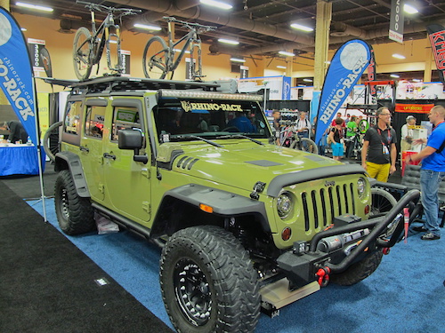 jeep bike roof rack