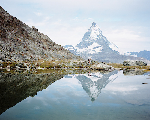 Early morning ride down from Gornergrat. Great trails and great light. 

Shot with Mamiya 7ii on Kodak Portra 400