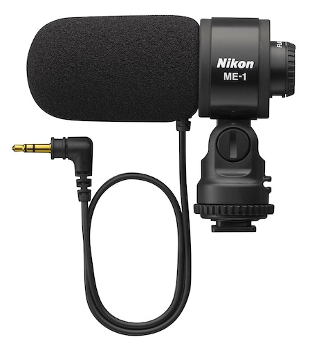2014 Nikon ME-1 Stereo Shotgun Wired Microphone DSLR/Camcorder