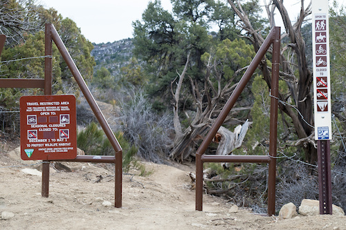 SARLACC Trail is closed seasonally from Dec 1 to May 1