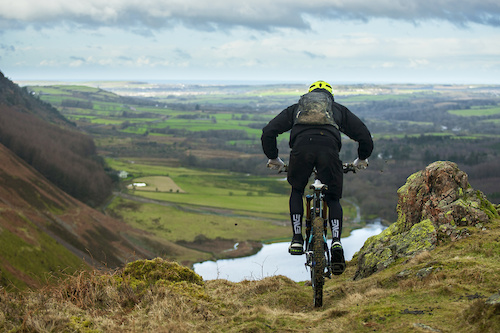 during a random ride at Ennerdale, The Lake District, United Kingdom. 31 January 2015 Photo: Charles Robertson