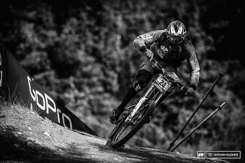 There were plenty of Frenchman fighting for top 20 spots this weekend... Of the challengers was youngster, Benoit Coulanges, of Roc VTT Oz-en-Oisans who charged into an incredible 15th place, just behind far more experienced countryman, Florent Payet.