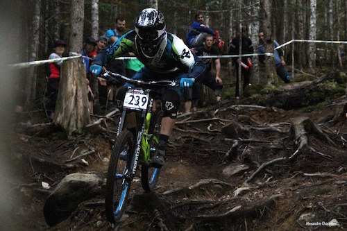 Canadian Open DH - Forrest being smooth through the roots