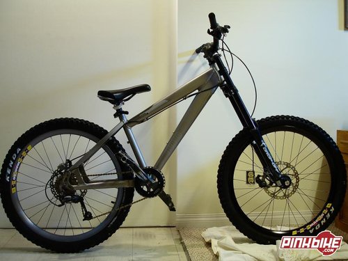 Dual crown discount fork on hardtail