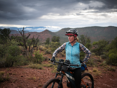 Images from Skyler Des Roches' Bikepacking Down and Out and Up in Arizona article
