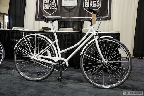 Detroit Bikes hand makes the frames and most of the parts on this bike in Detroit. Price $699.