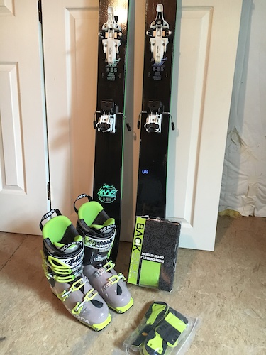 2015 Complete Backcountry/ Touring setup, Used 2 times