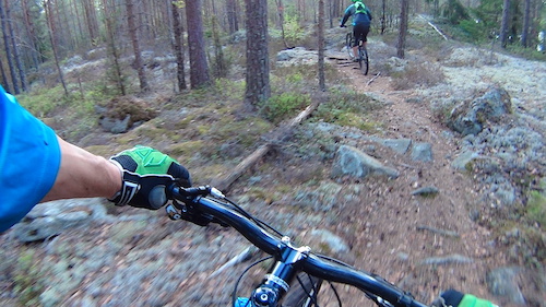 Shots from the trail Sotarblixtleden in Arvika.