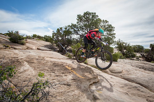 Teal Stetson-Lee at the 2016 SCOTT Enduro Cup presented by Vittoria in Moab, Utah