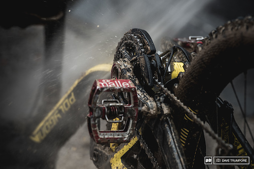 Rather, rinse, repeat... Such is the life of a mechanic when the mud is flying.