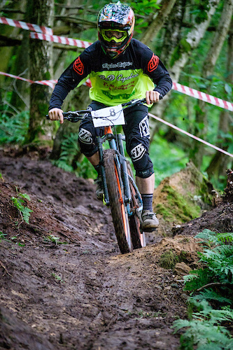 Round 5 of the Gravity Project DH race series at Hollycombe, UK