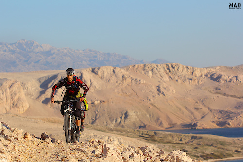 Desert riding during our epic adventure to Croatia with Adventure Driven Vacations !