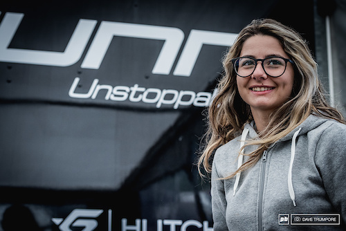 After a missive crash a few weeks ago while racing Mountain of Hell in Les 2 Alpe, Isabeau Cordurier says she is fully recovered and ready to go in La Thuile.