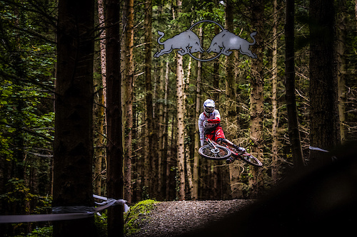 Effortless style from the 2x DH World Champ.