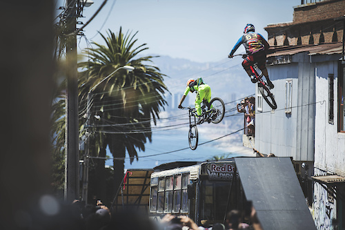 Tomas Slavik seen during warm up session at Red Bull Valparaiso Cerro Abajo, in Valparaiso, Chile on Feb 19th // Alfred JÃ¼rgen Westermeyer/Red Bull Content Pool // P-20170220-00174 // Usage for editorial use only // Please go to www.redbullcontentpool.com for further information. //