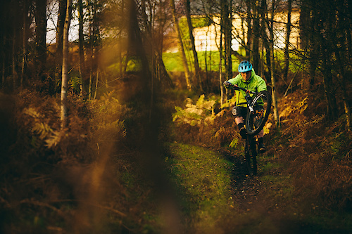 Riding the Airdrop Edit on our local trails in Sheffield for the Golden Hour video