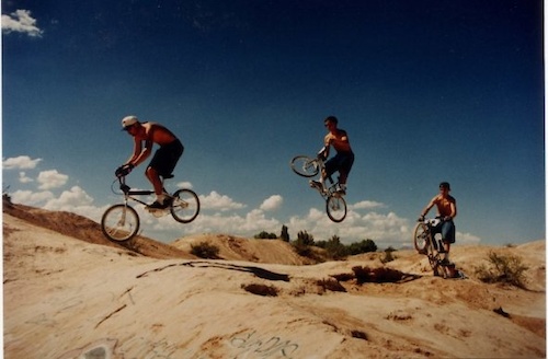 1994 at one of the first BMX Dirt Spots in Vegas.