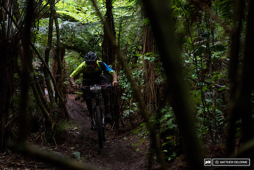 Sam Blenkinsop crushing it on stage The Kiwi certainly has a knack for enduro.
