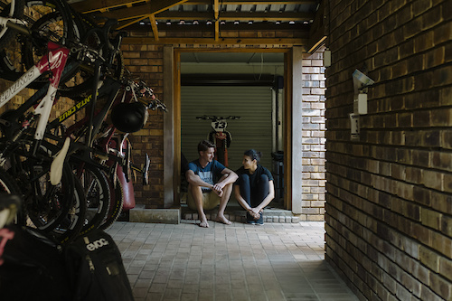 Greg Minnaar at home in Pietermaritzburg, South Africa