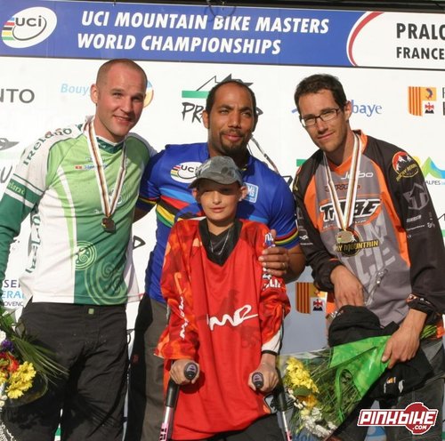 Shaums March repeats victory at UCI Masters DH World Championships ...