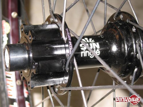 Sun Ringle Str8 Track Wheel Set-Jumping Flea Hubs and Single Sun Ringle Str8 Track Wheel Set-Jumping Flea Hubs and Single
