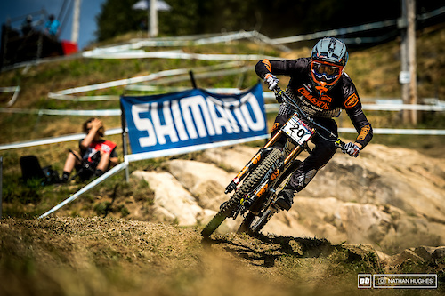 Amaury Pierron is always on pace and making team France look good. Another top 20 for the Lac Blanc pinner.