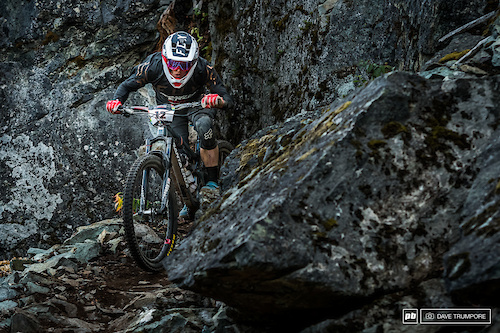 Smashing rocks and riding to his true potential, Mark Scott finally landed himself a long overdue podium today.