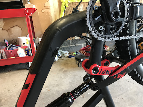 diy downtube protector