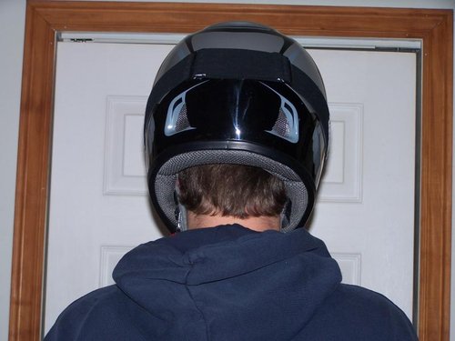 Is my motorcycle hot sale helmet too small