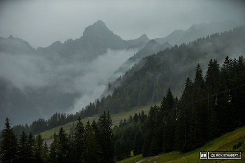 Ever since the iXS European DH Cup comes to Brandnertal the weather plays a huge factor