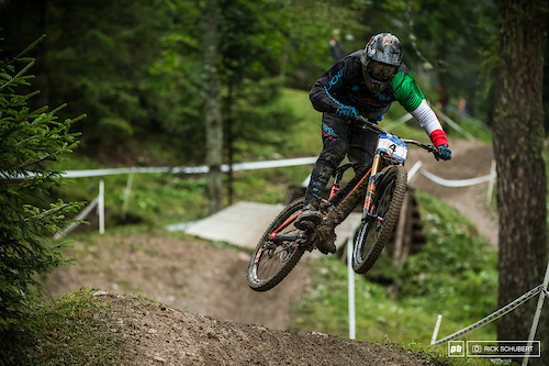 Johannes von Klebelsberg was on fire in Brandnertal. He won the seeding run and just pushed repeat on sunday taking the final win of this years series
