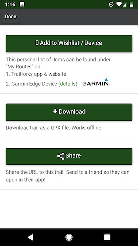 download trail route data