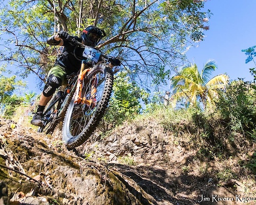 Steep and rocky is the best way to describe the three enduro stages of the Enduro La 22.