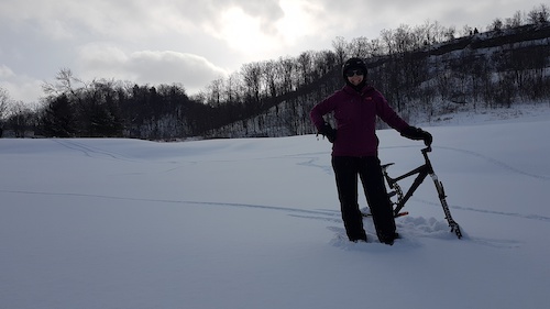 Skibiking....Snow much FUN!