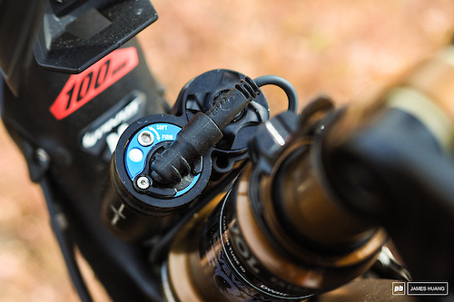 Fox Live Valve is an option across the board on the Mach 4 SL, and it's absolutely incredible on the trail. That said, there's still some time required to get the initial setup how you want it.