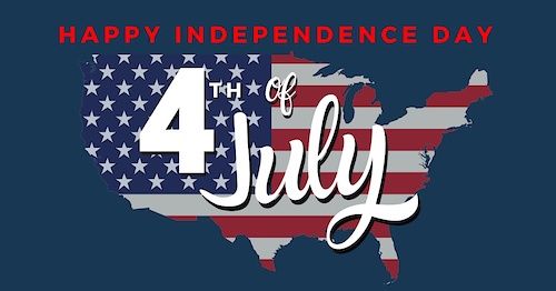 Happy Independence Day to all of my American friends. Have a good one.