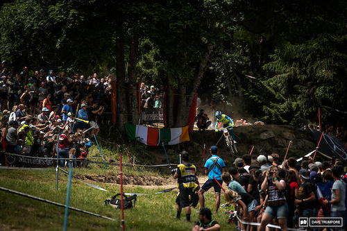 An EWS win one weekend and 11th at a downhill WC the next for Eddie Masters