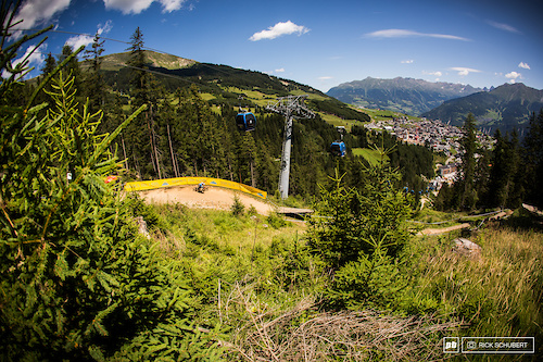 Serfaus Fiss Ladis has one of the best bikeparks in Austria and some sweet views as well