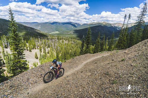 Stage 3 of the Breck Epic featured nearly 40 miles of high alpine riding.
Photo credit: Devon Balet