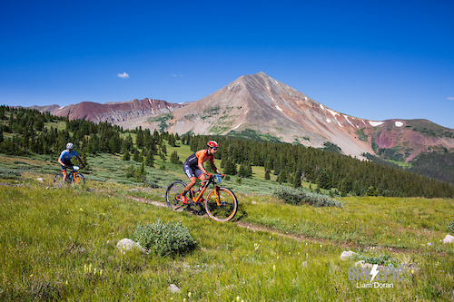 Stage 3 of the Breck Epic was brutal as the racers climbed 7,000+ feet and crossed the Continental Divide twice.
Photo credit: Liam Doran
