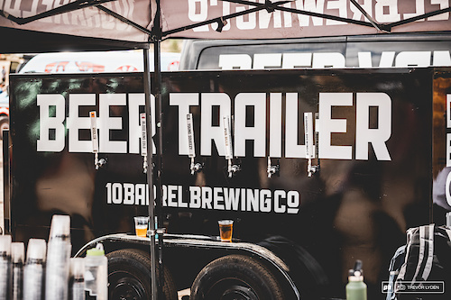 BEER TRAILER.  Sometimes it's ok to be a follower.