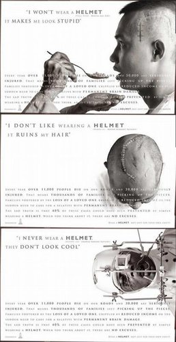 why wear an helmet??

To bad this pic didn't got POD...but it made a lot of impact, because im shure that a lot of heads, know on will remeber it inside an helmet...

break your helmet not your head! cheers...