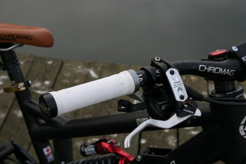 Note how white these grips were on the first day. They are my favorites, but the white is not going to stay that way