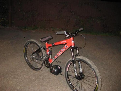 full suspension dirt jump bike