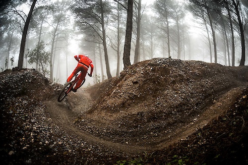 Charlie Hatton on a Atherton Racing training camp in Malaga, Spain.